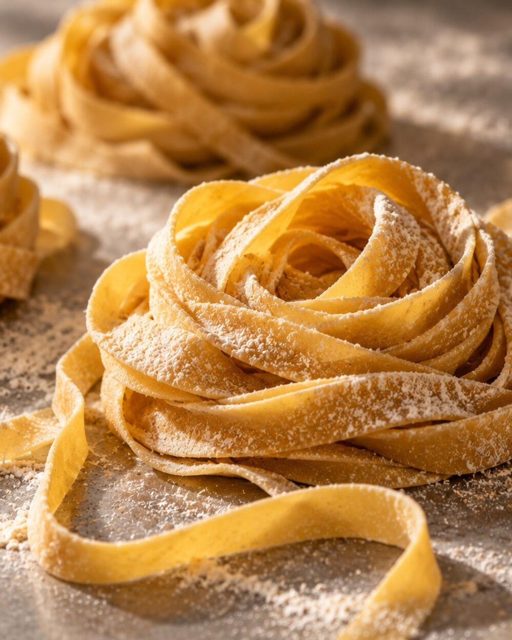 Fresh milled flour pasta Fresh milled flour pasta